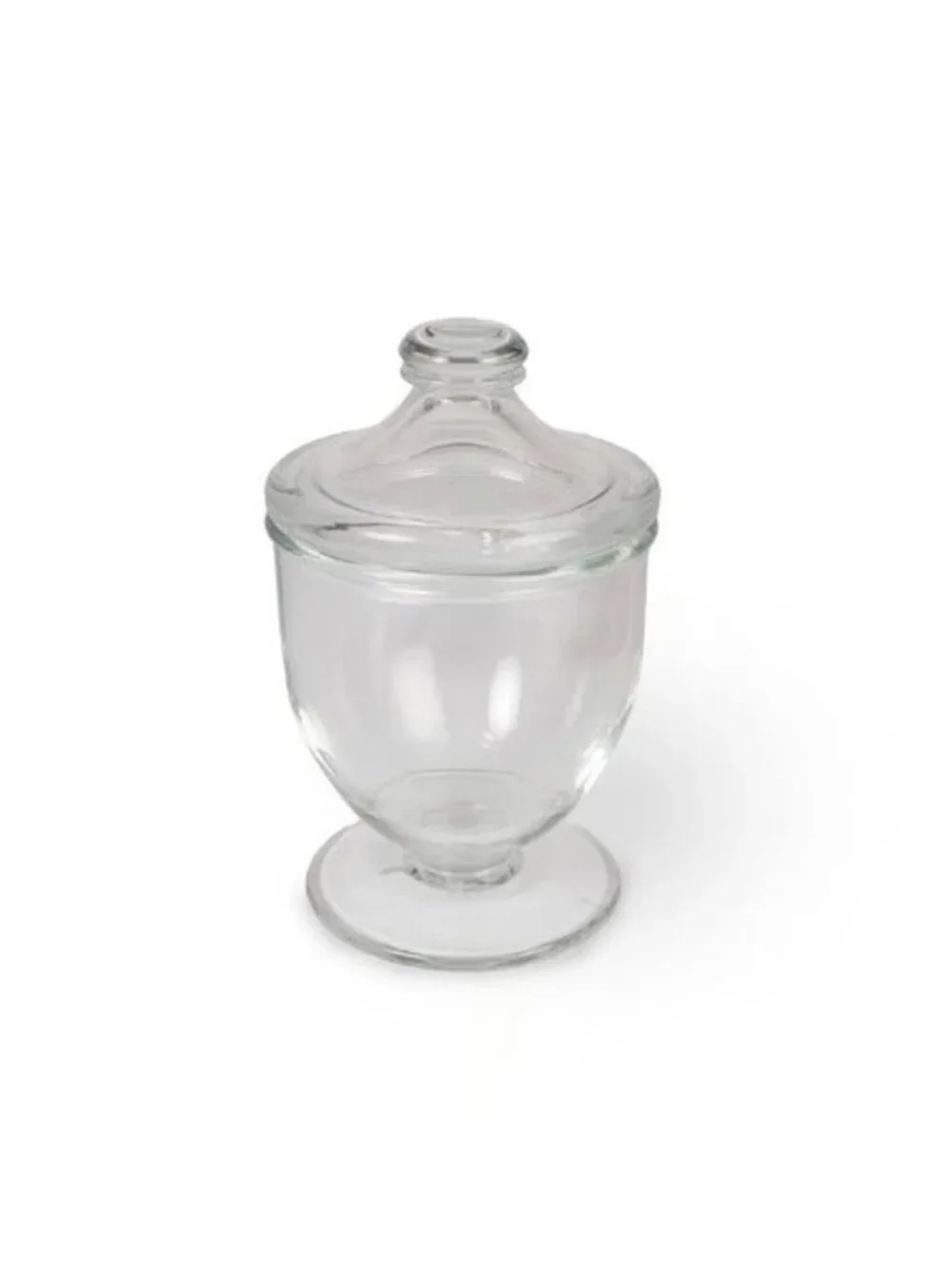 Target Clear Glass Pedestal Canister Jar Candy Decor Storage Holiday